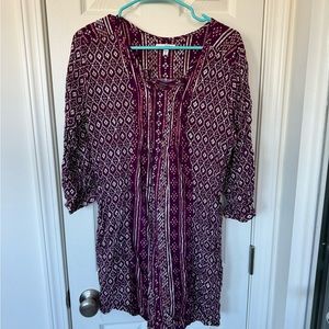 Boho tribal dress